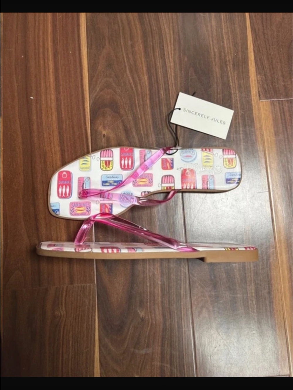 NWT ~ SINCERELY JULES SARDINES SANDALS sz 8.5 - Picture 6 of 6